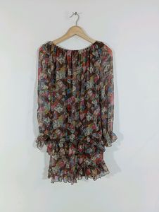 Multicolor Printed Casual Dress (Women)