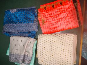 4 Saree combo