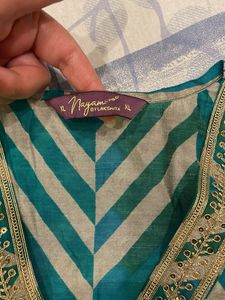 Printed straight sequent Kurti trousers