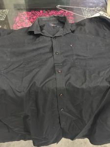 Classic Black Button-Down Shirt