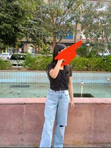 Acid Wash Distressed Jeans From Zara