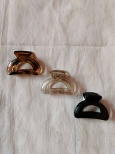 Hair Claw Clip Set pack of 3