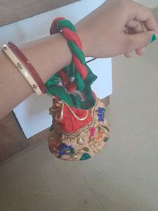 Potli Bag Embroidery Work