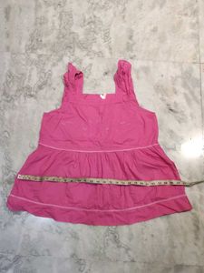 Bust 38 Peplum Cotton Top