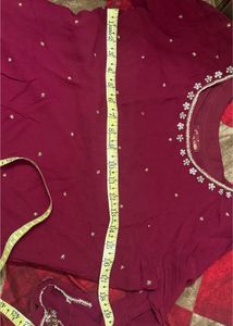 embroidered beautiful dress( 2 piece )