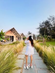 White Mini Dress - Summer Ready!