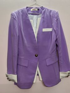 Chic Purple Blazer
