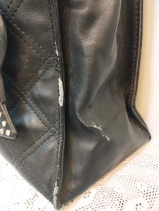 Guess Black Quilted Handbag