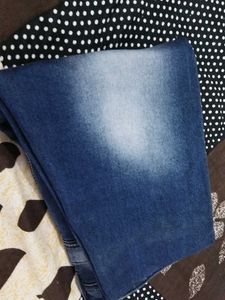 Mens Casual Slim Fit, Navy Blue Jeans
