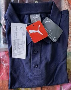 100% Original Men&#39;s Puma Collar Tshirt