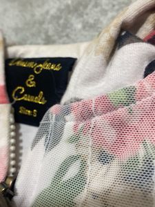 Floral Print Hoodie Jacket