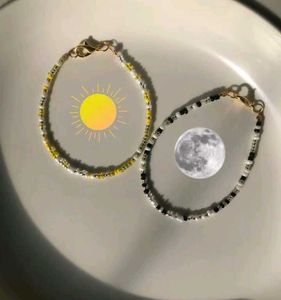 Beaded Bracelet Set Of 2🌚🌝