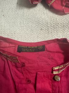 Ethnic Skirt Top Upto 18 Month In Fairly Good Cond