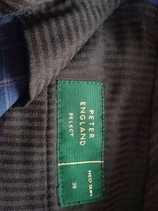 Blue Colour Formal Trouser