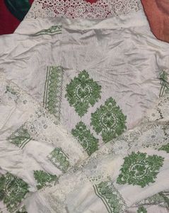 Beautiful Lace Worked Oversized Shirt