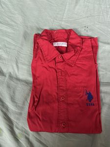 US Polo Assn. Red Shirt