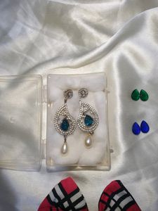 Combo Of Earring,bow And Pen