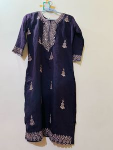 Branded Kajri Elegant Embroidered Kurti newwdt tag
