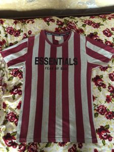 Essentials “Fear Of God” Striped Tee