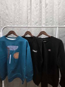 Fila Black Sweatshirt