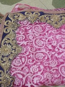 Net Sadi Blause And Paticot