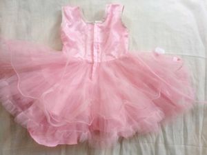 Pink Flower Girl Dress