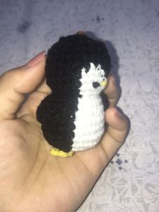 Crochet Penguin Plush Toy