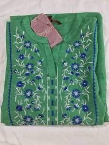 Beautiful Embroidered Kurta ✨🧚🏻‍♀️💚🫠