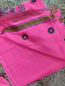 Pink Mekhela Beautiful Saree