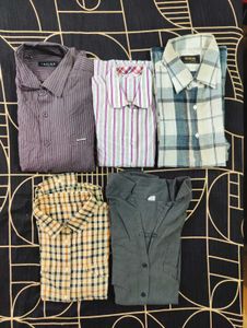 Men 5 Branded Shirts Combo
