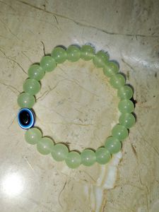 Green Beaded Bracelet