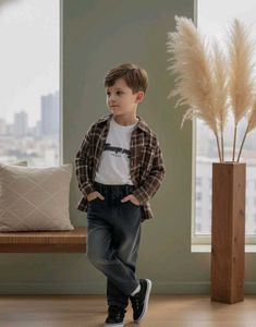 Boys Outfit: Shirt &amp; Jeans
