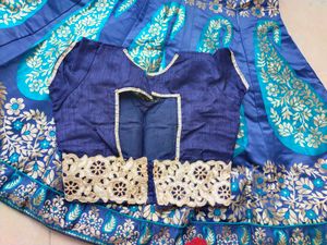 Peacock Colour Lahanga