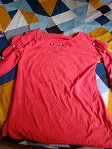 Girl Top With Pearls