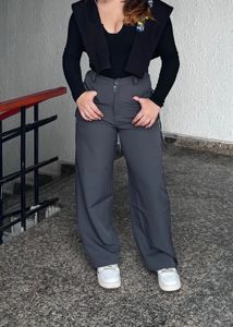 Off Duty Grey Korean Style Pants