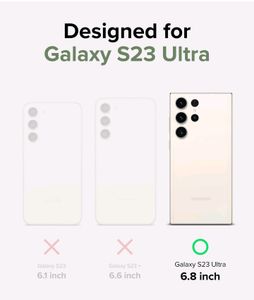 Electroplate Transparent Cover For Samsungs23Ultra