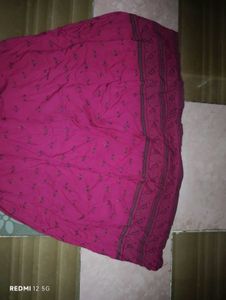 Magenta Dress Anarkali