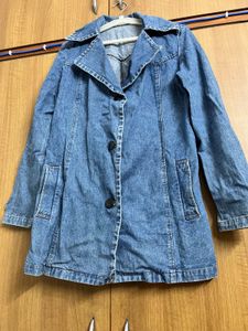 Denim Trench Coat