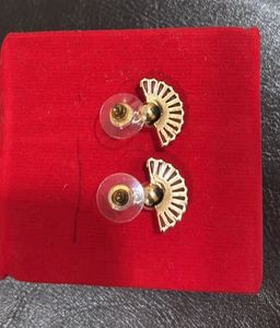 Pearl &amp; Crystal Fan Earrings