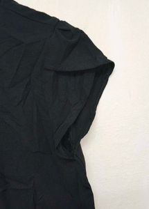 Trendy New Black Cotton Top For Women