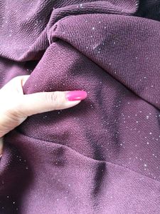 Sassafras Elegant Maroon Midi Dress xxl