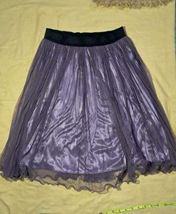 Purple Tulle Skirt