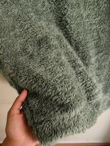 Crop Fleece Sweater