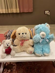 Cute Plush Teddy Bear Trio