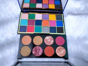 Pack Of 2 Makeup Revolution London Blush Eye shadow Palette