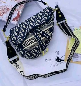 CHRISTIAN DIOR SADDLE SLING BAG WD BOX