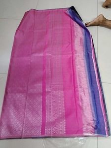 Lavender Pink Soft Silk Saree...