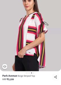 New Park Avenue Loose Fit Top