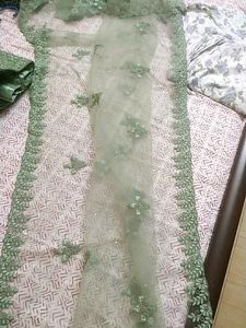 Mint Green Bride&#39;s Maid Lehanga