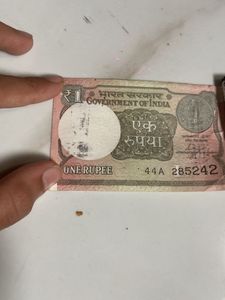 Indian One Rupee Note